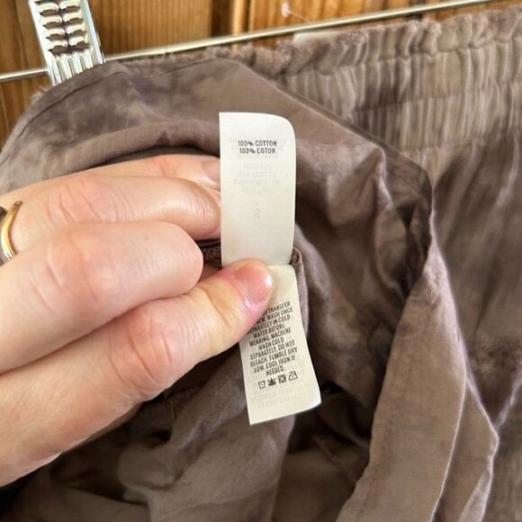 NWT Aerie Small Brown Skirt Tiered Rock and Ruffle‎ Tie Dye - Picture 10 of 11